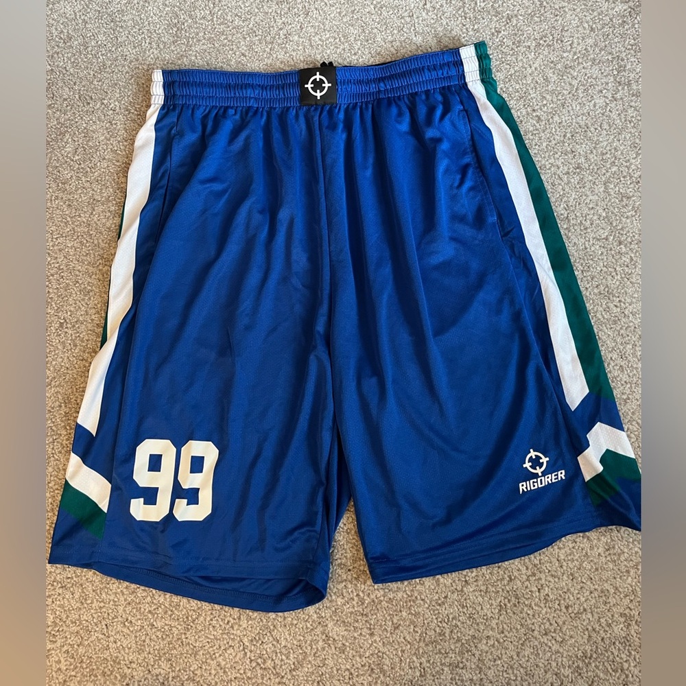 Rigorer Blue Men's Sports Shorts - 99